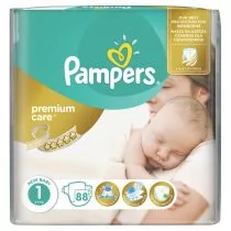 pampers premium care 1 cena zapas na miesiac