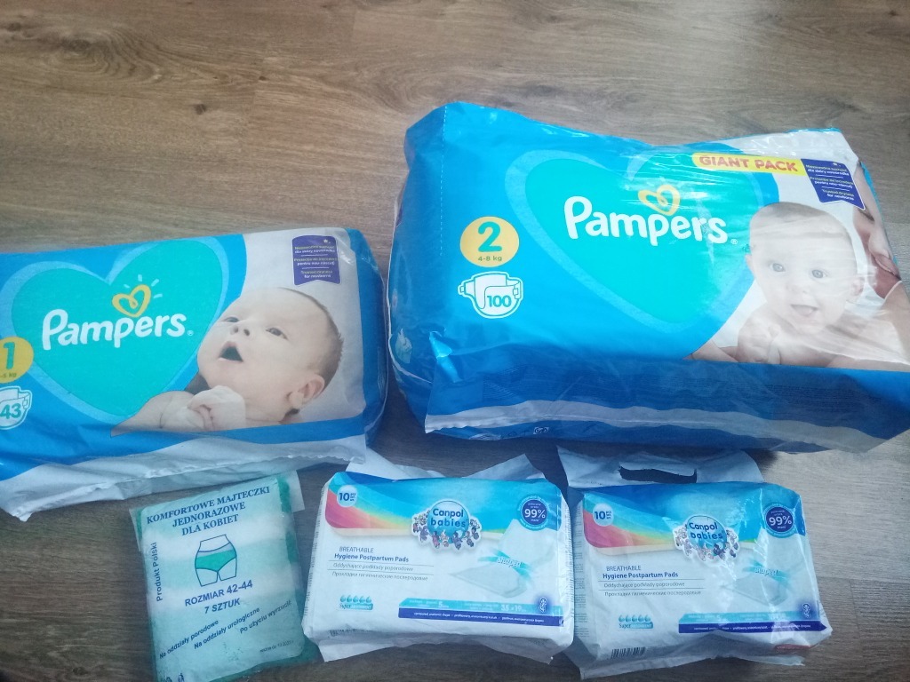 pampers poporodowe