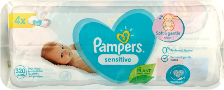 chusteczki pampers sensitive rossmann