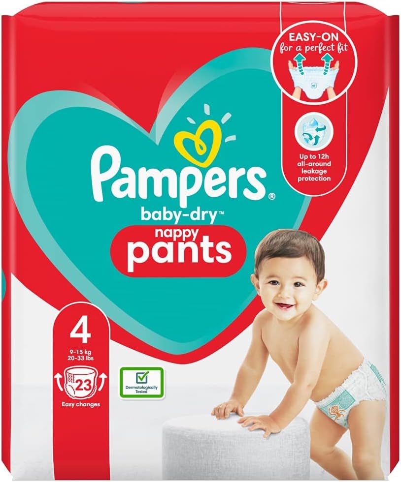 pampers pants 4 ile kg