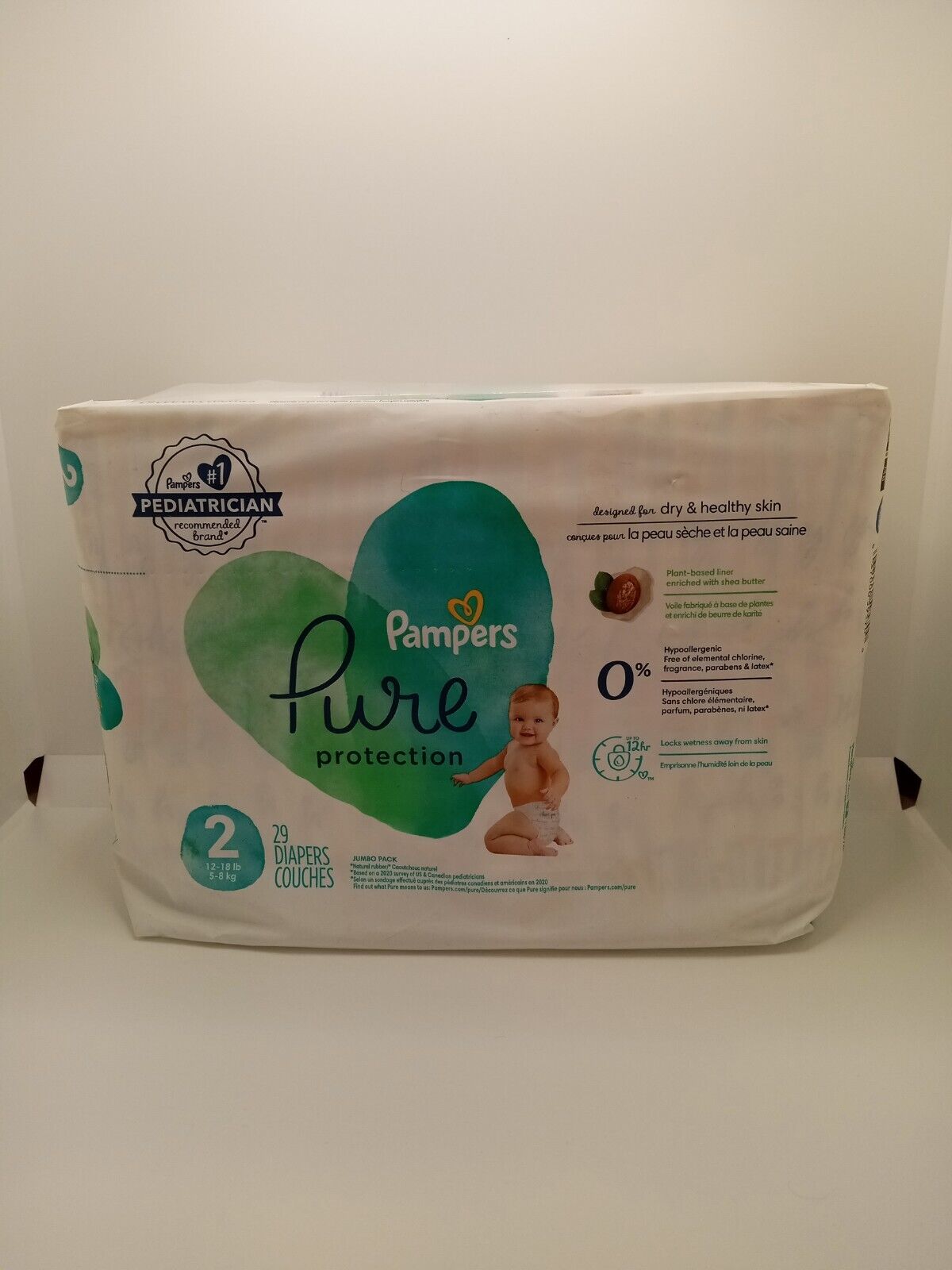 pampers 2 pure protection