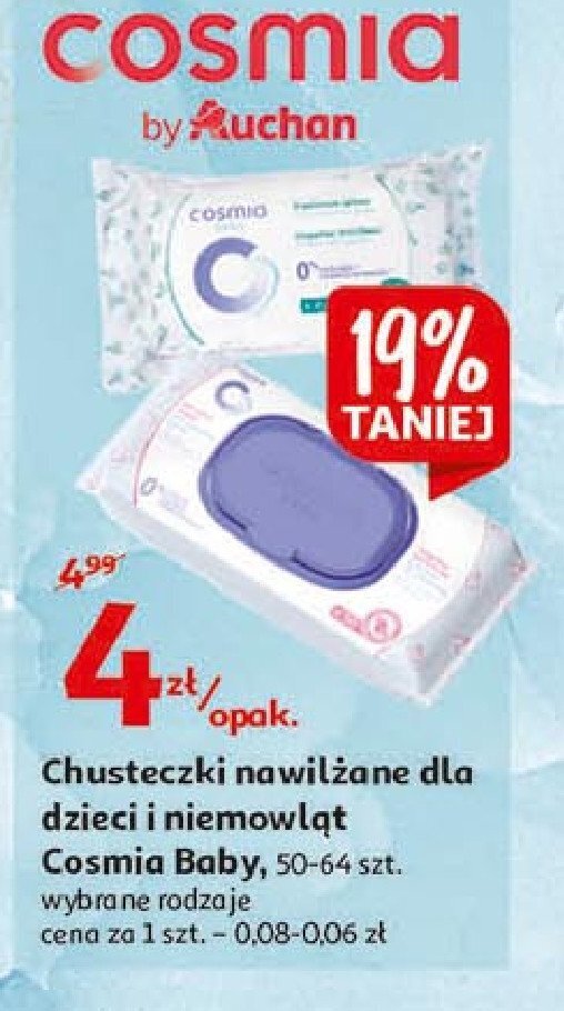 auchan chusteczki nawilżane