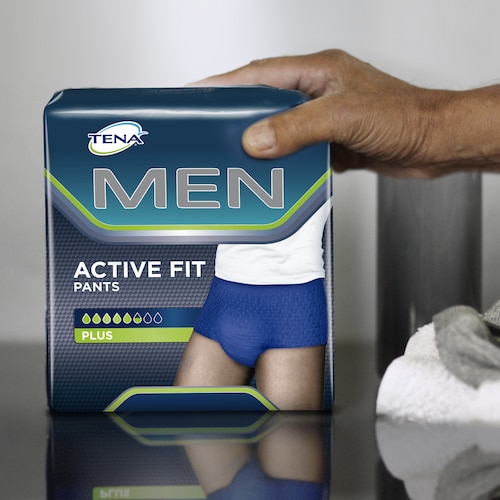 tena men pampers l