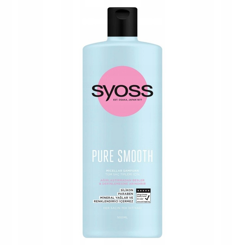 syoss pure volume micellar szampon opinie