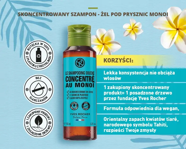 yves rocher skoncentrowany szampon opinie