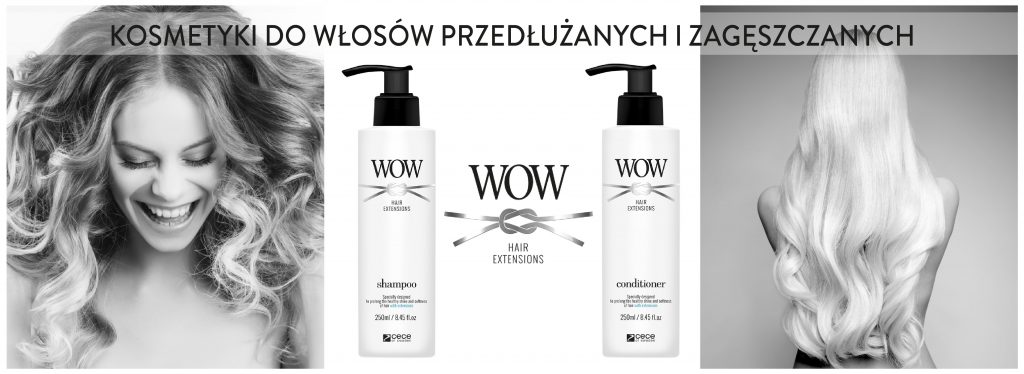 cece wow hair extensions szampon do włosów przedłużanych 250ml