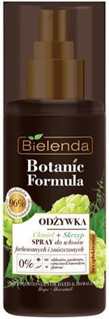 bielenda botanic formula odżywka do włosów chmiel skrzyp