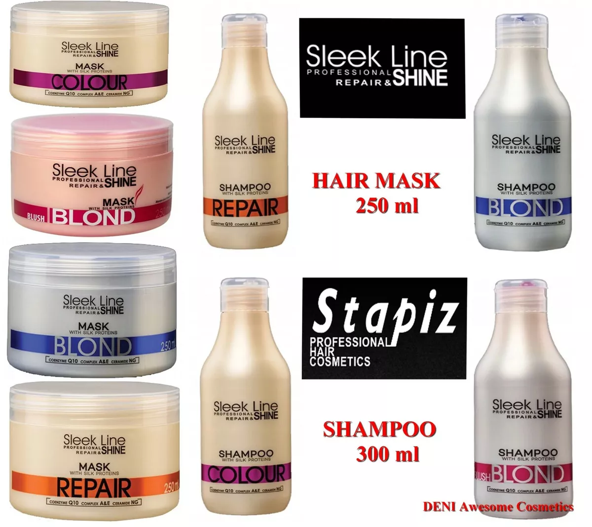 sleek line blond blush szampon