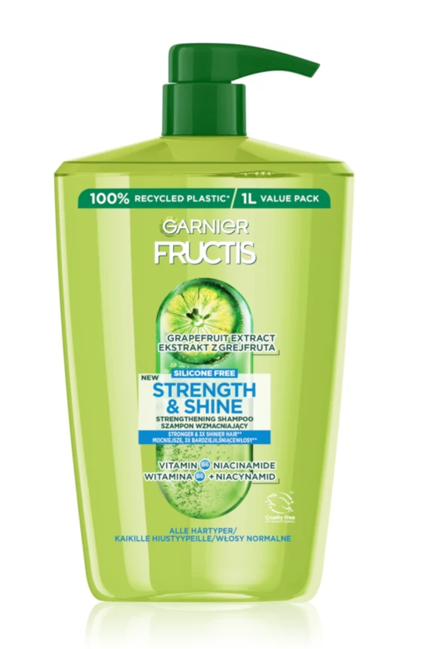 szampon z owowcow.amli garnier.fructis