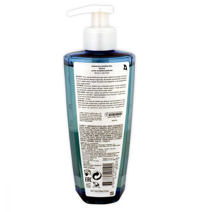 vichy dercos szampon sensirine 390 ml