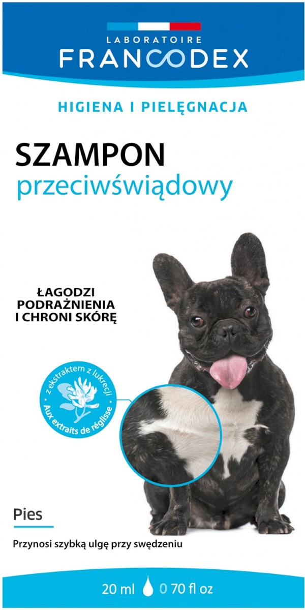 szampon dla psa przeciwświądowy