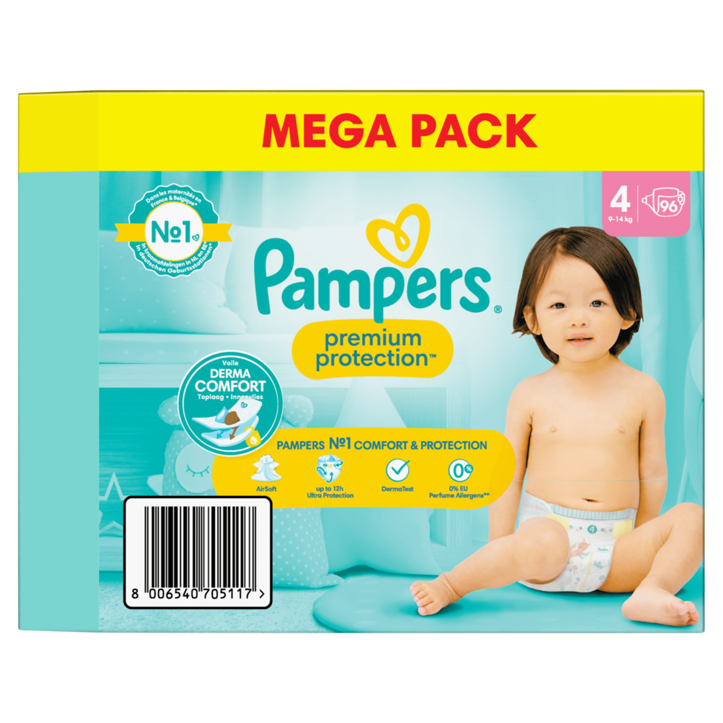 pampers maxi pack 5