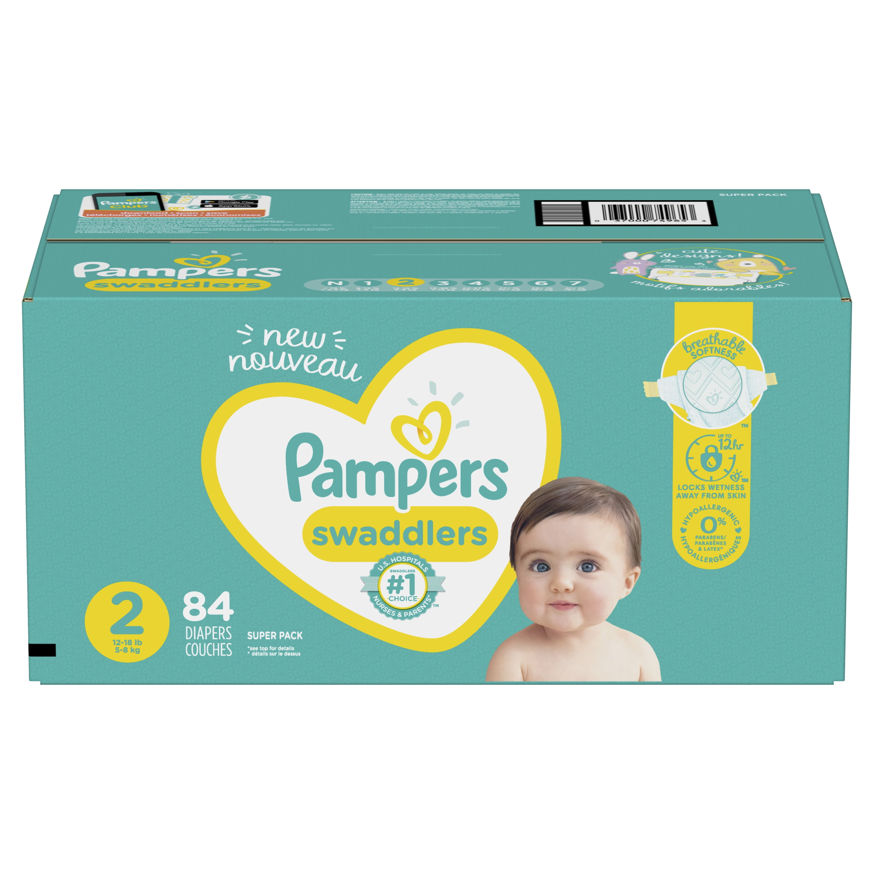 pampers 84 pack