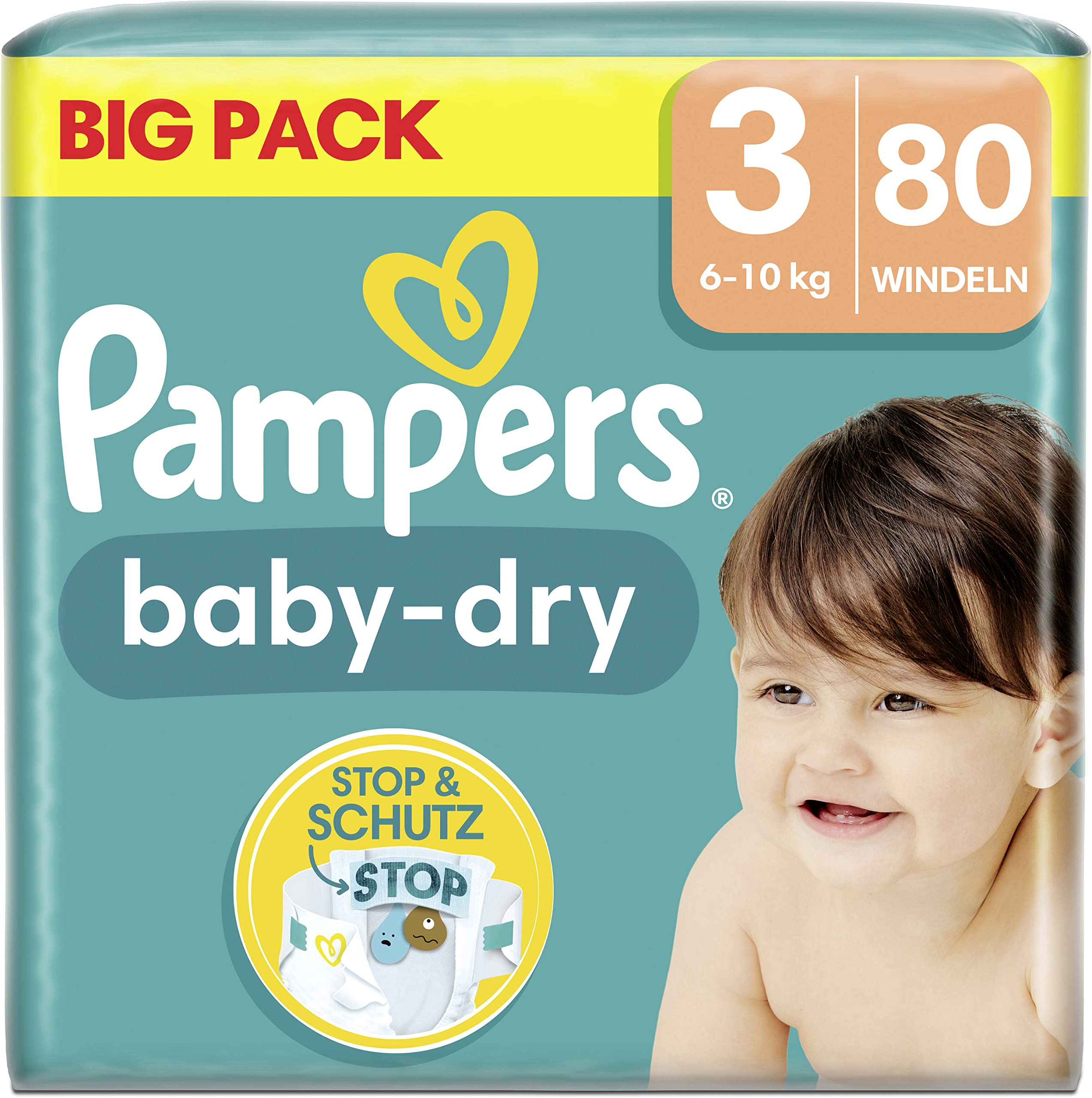 pannolini pampers 80 taglia 3