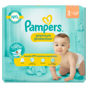 pampers premium care 3 majtaniej