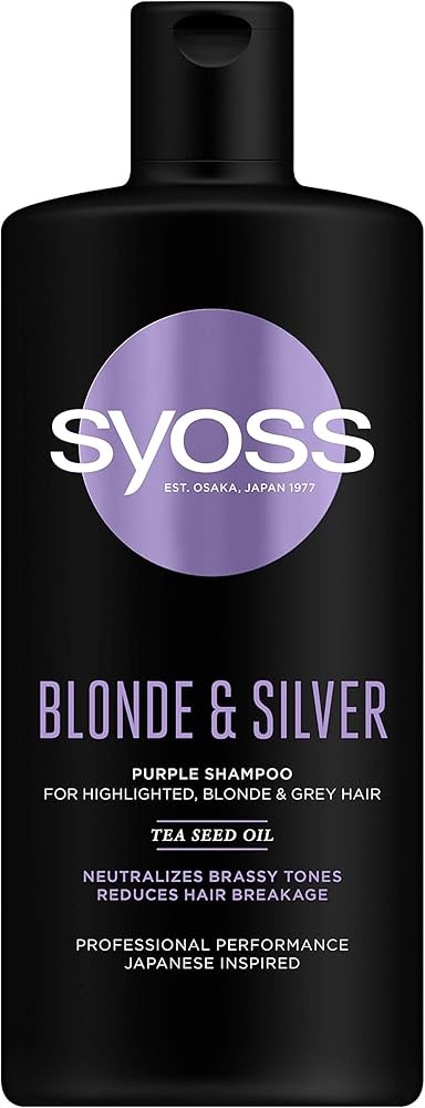 syoss szampon do włosów blond