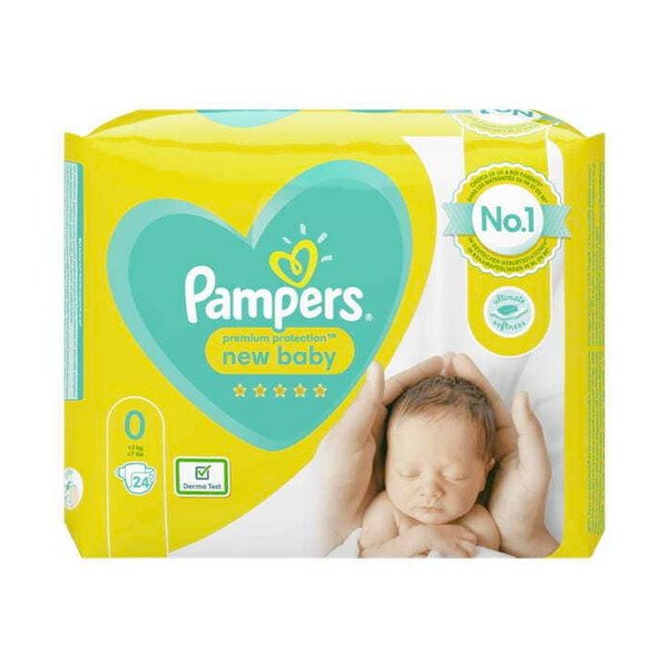 pampers new baby size 0 micro nappies