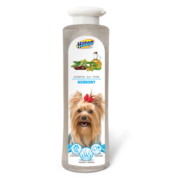 szampon dla psa z olejkiem norkowym
