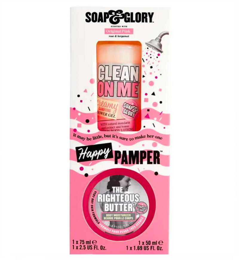 zestaw happy pamper washes soap&glory