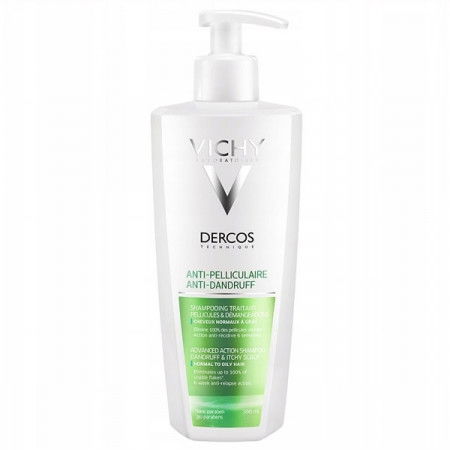 vichy dercos szampon na łupież tłusty 200ml