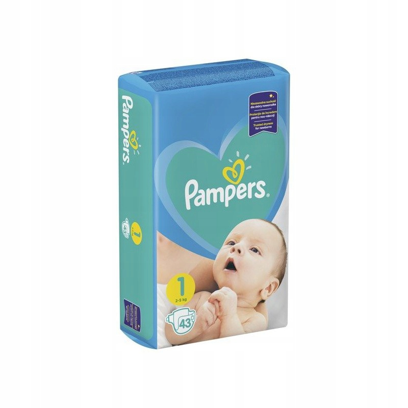 pampers new baby-dry rozmiar 1