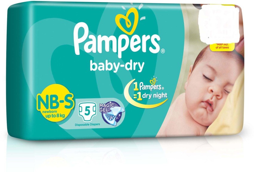 pampers 5-8 kg 208 sztuk