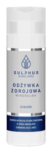 sulphur mineralna odżywka do włosów zdrojowa 200 ml doz