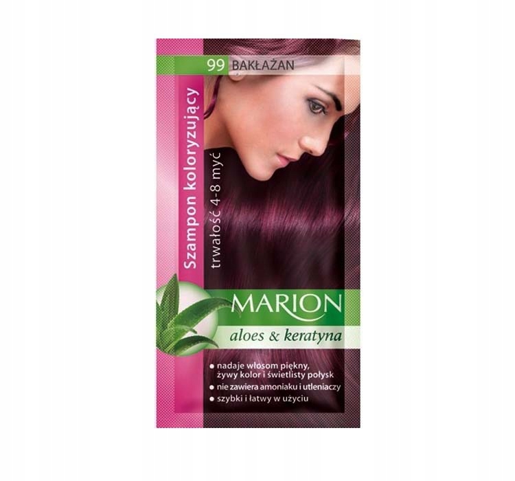 marion szampon fioletowy w saszetkach