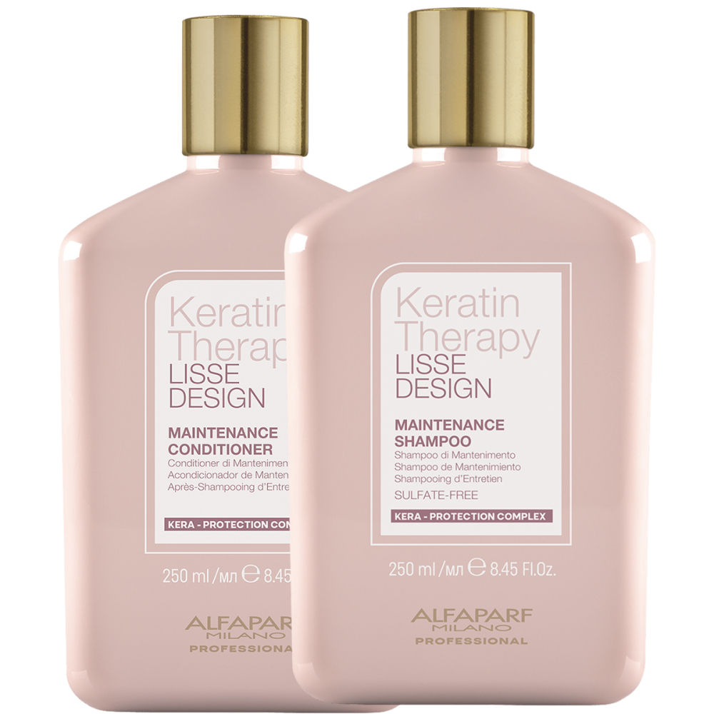 alfaparf keratin therapy maintenance zestaw szampon odżywka