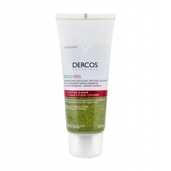 vichy dercos micropeel przeciwłupieżowy szampon peelingujący 200 ml