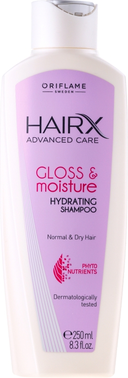 nawilżający szampon do włosów hairx advanced
