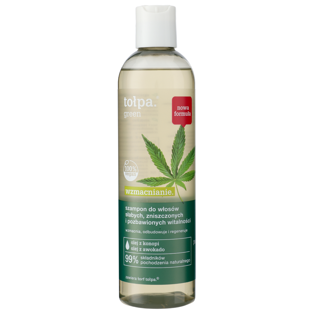 tołpa green wzmacnianie wzmacniający szampon do włosów osłabionych 300 ml