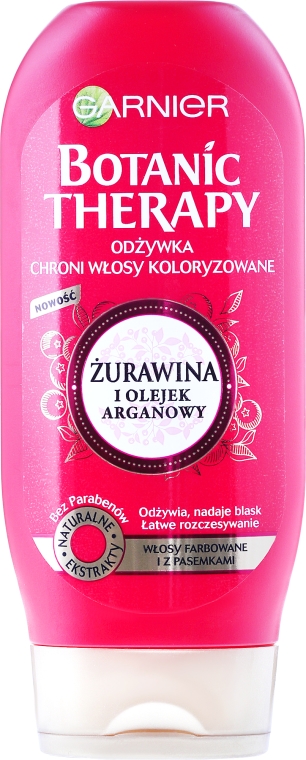 garnier odżywka do włosów żurawina