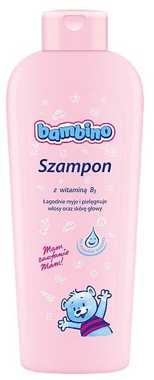 szampon dla dzieci bambino pzremywać oczy
