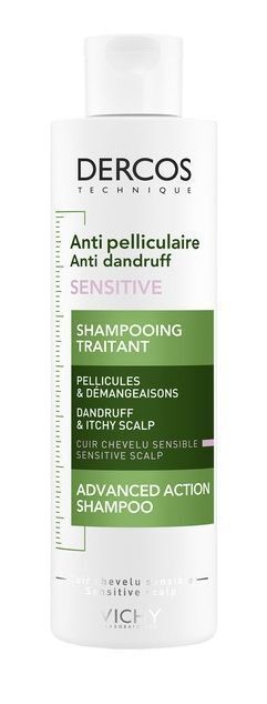 dercos przeciwłupieżowy szampon do wrażliwej skóry głowy