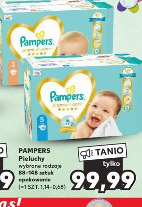 pampers premium care newborn 88 sztuk tesco promocja