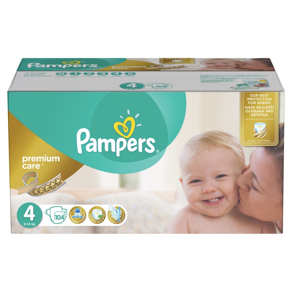 pampers mega box cena