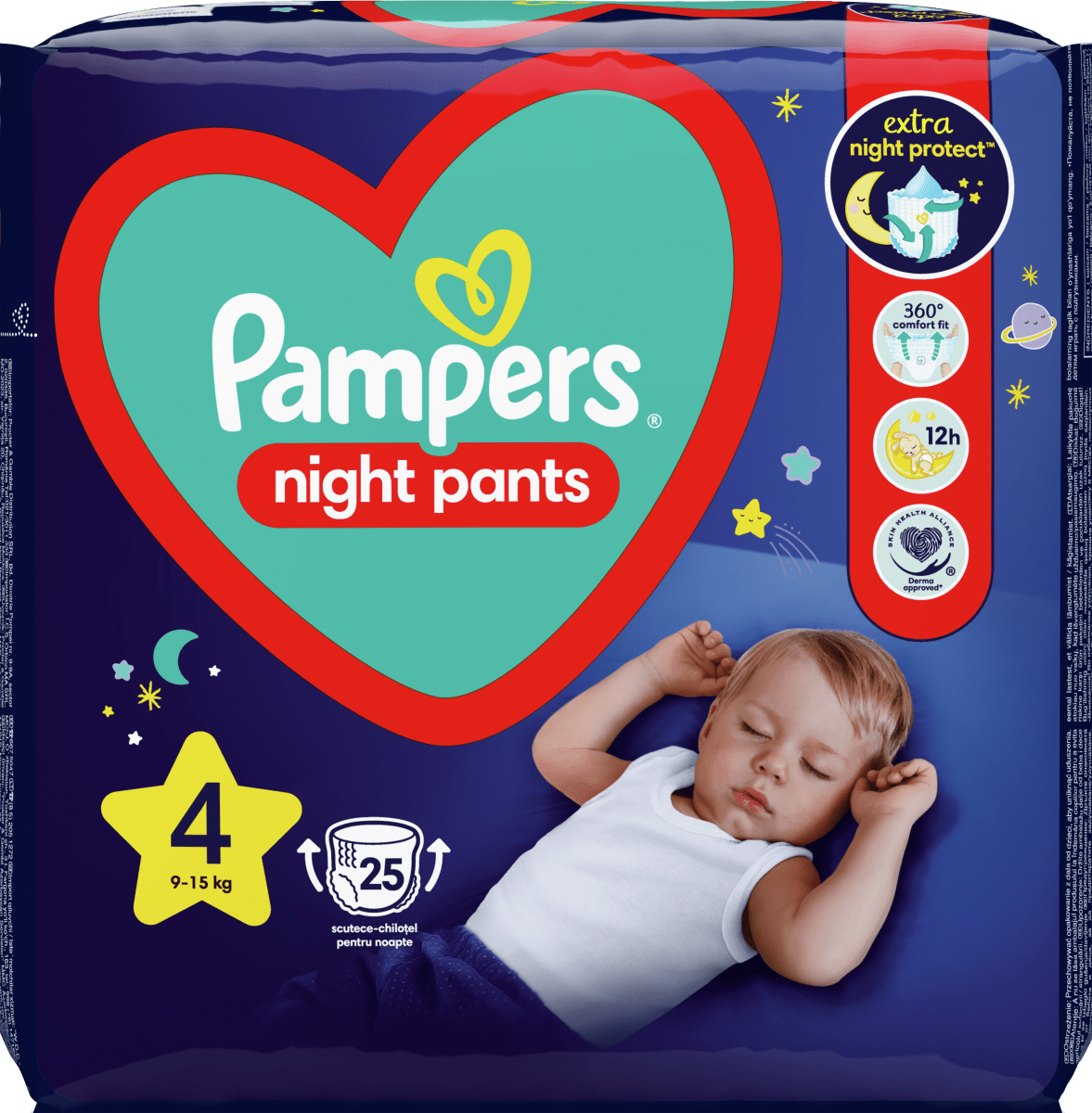 pampers na noc 4