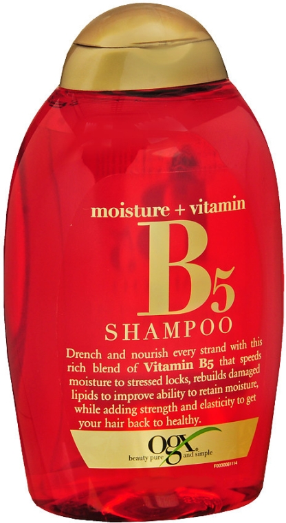 ogx nawilżający szampon b5