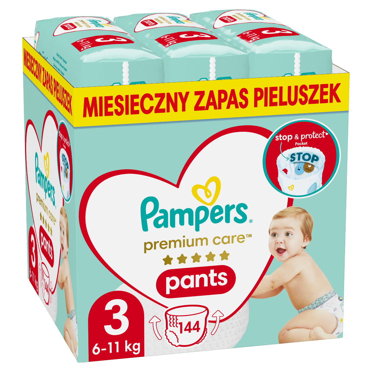 pampers 3 zapas