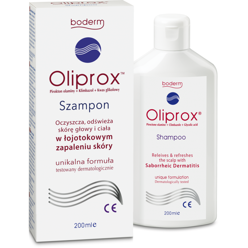 oliprox szampon na łojotokowe zapalenie skóry 200 ml