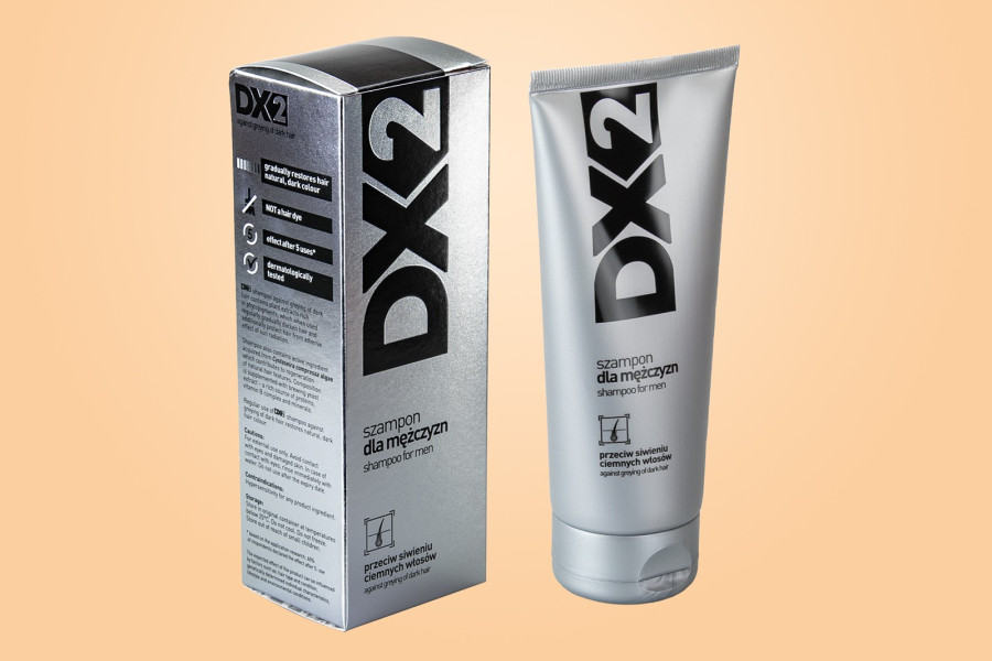 szampon do farbowania włosów dx2 przeciw siwieniu
