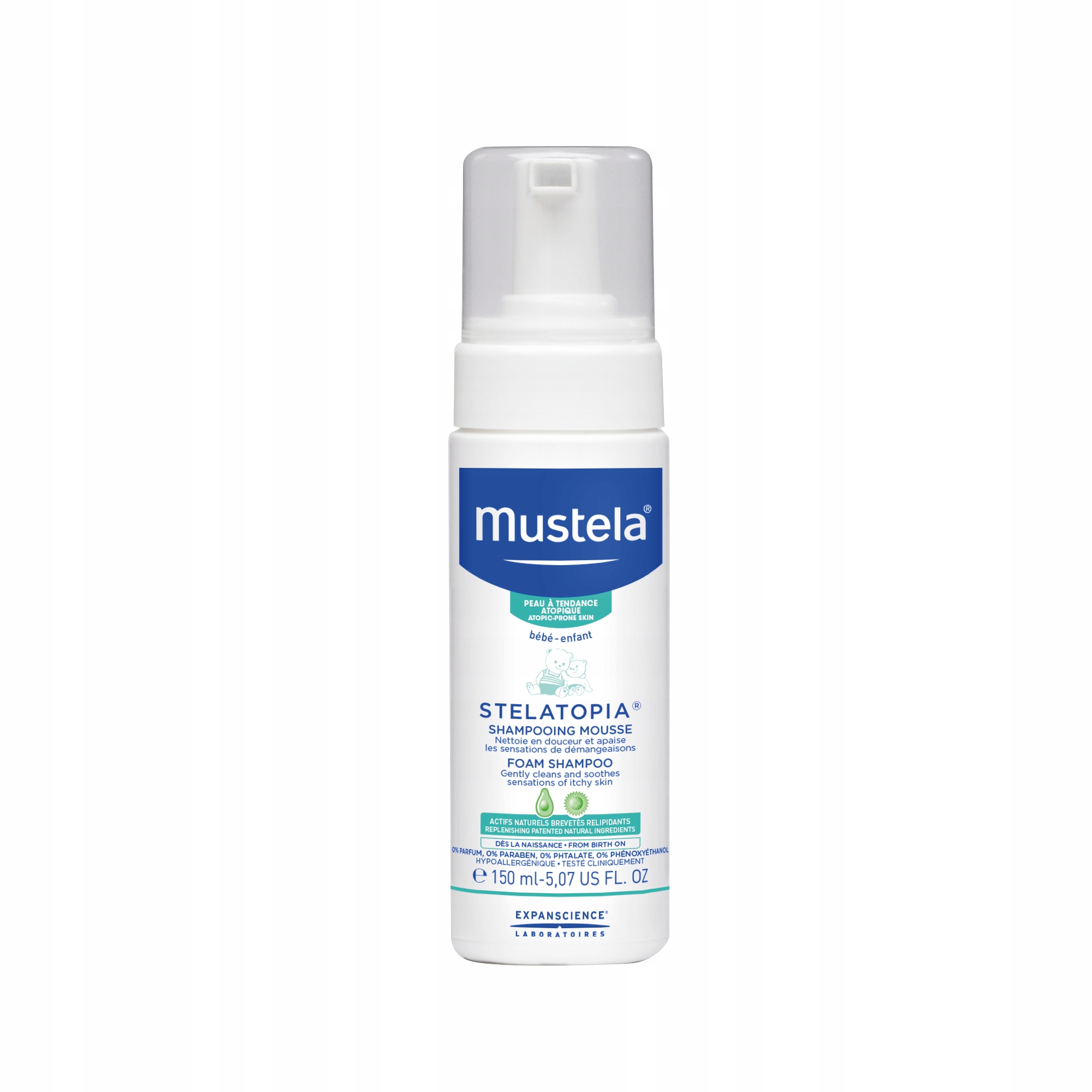 mustela szampon w piance allegro