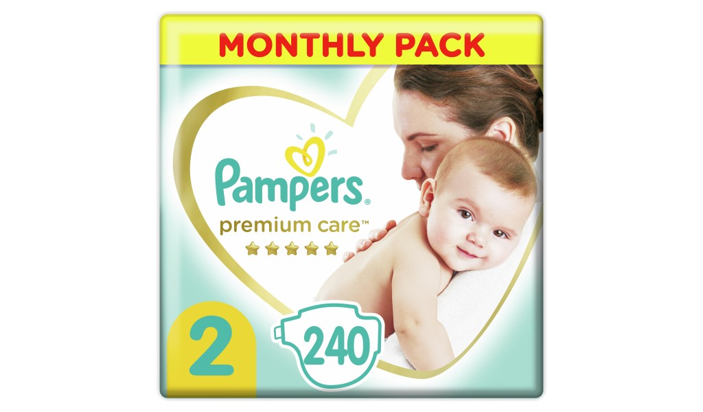 pampers premium care 2 montly pack