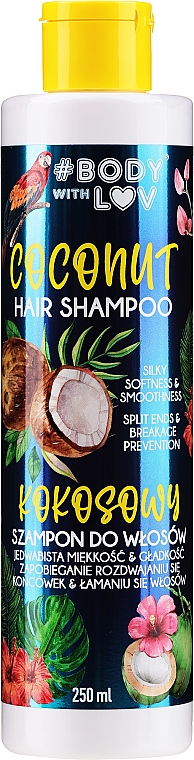 szampon do włosów z olejem kokosowym coconut oil hair shampoo