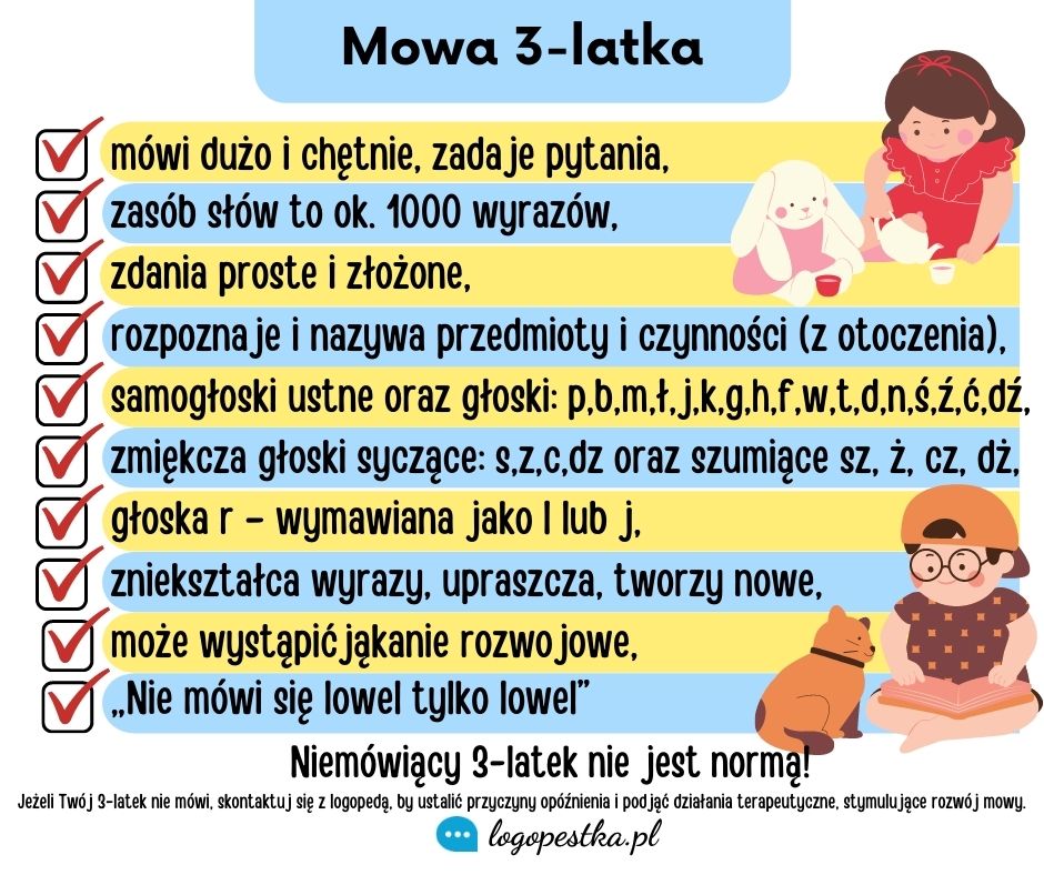 3 latek nie mówi pampers