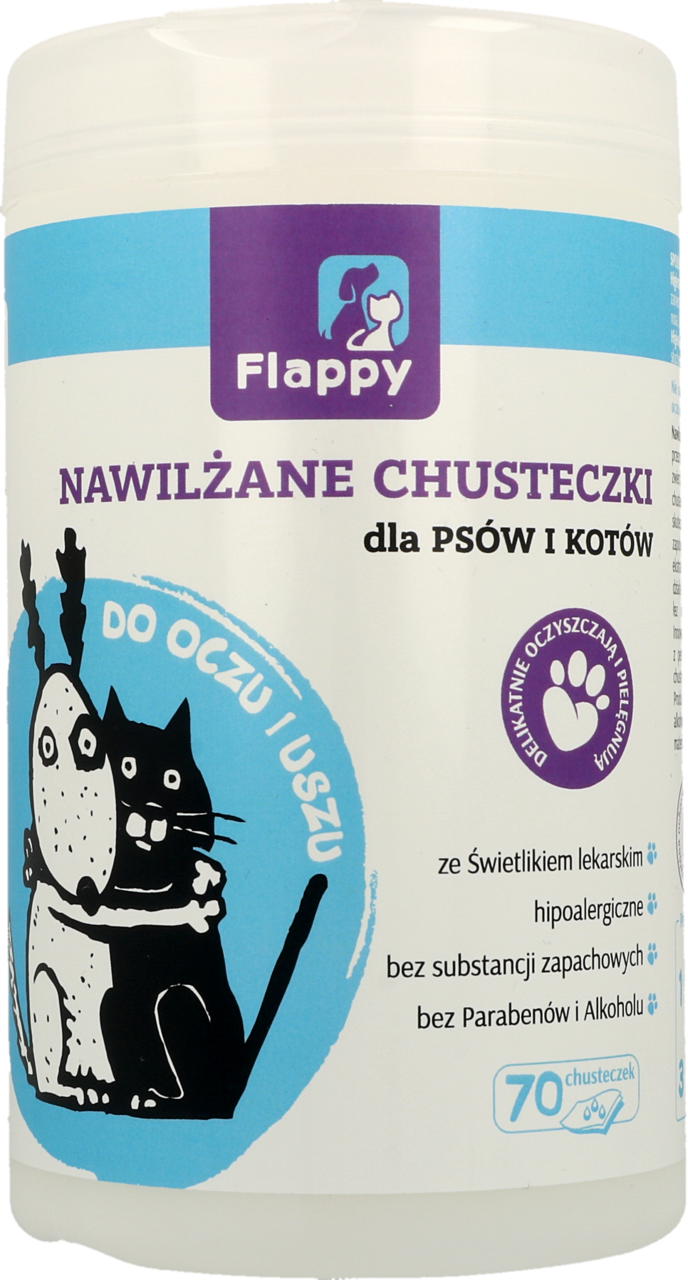 flappy nawilżane chusteczki dla psów i kotów opinie