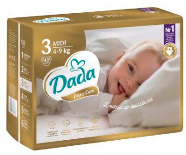 pieluchy dada extra care box camper