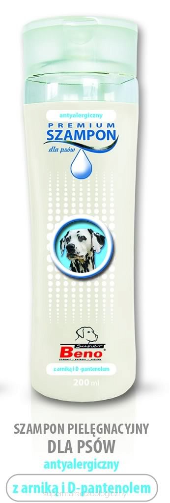 szampon premium antyalergiczny dla psa beno