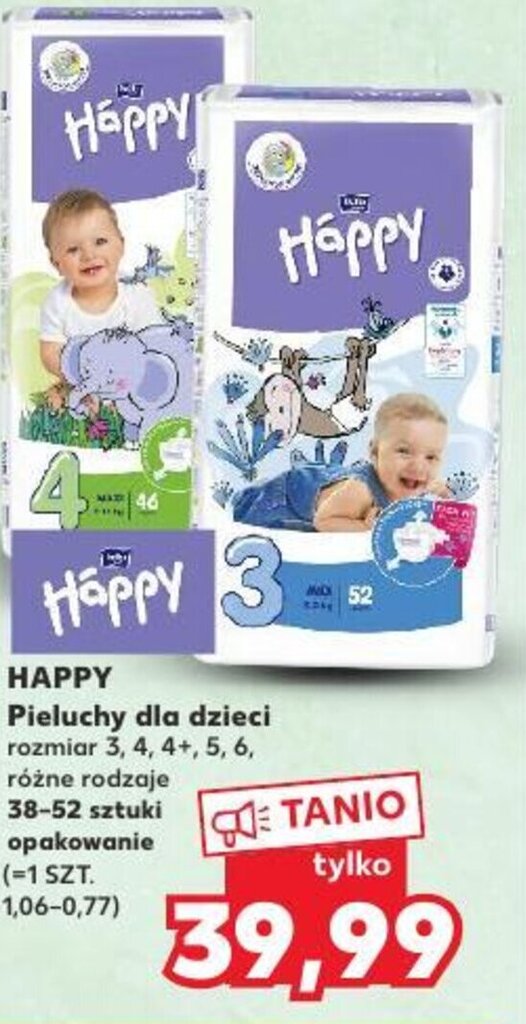 pieluchy happy 3 promocja